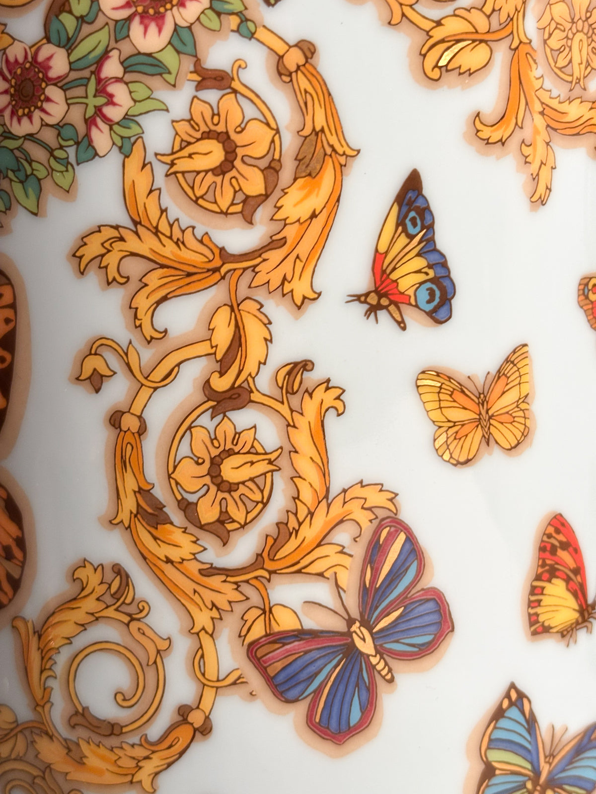 Versace for Rosenthal “Le Jardin De Versace” ceramic vase 1990s