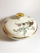 Potiche in Porcellana di Johann Seltmann Decorata a Mano Anni 50