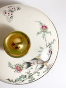 Potiche in Porcellana di Johann Seltmann Decorata a Mano Anni 50