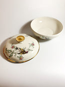 Potiche in Porcellana di Johann Seltmann Decorata a Mano Anni 50