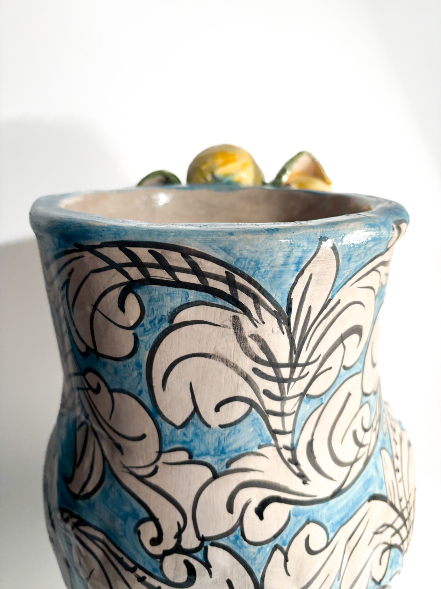 Female Moor's Head from Caltagirone by Ceramiche Germano from the 1990s