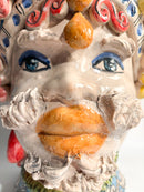 Male Moor's Head from Caltagirone by Ceramiche Germani from the 90s