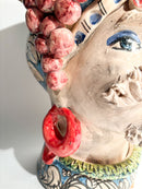 Male Moor's Head from Caltagirone by Ceramiche Germani from the 90s