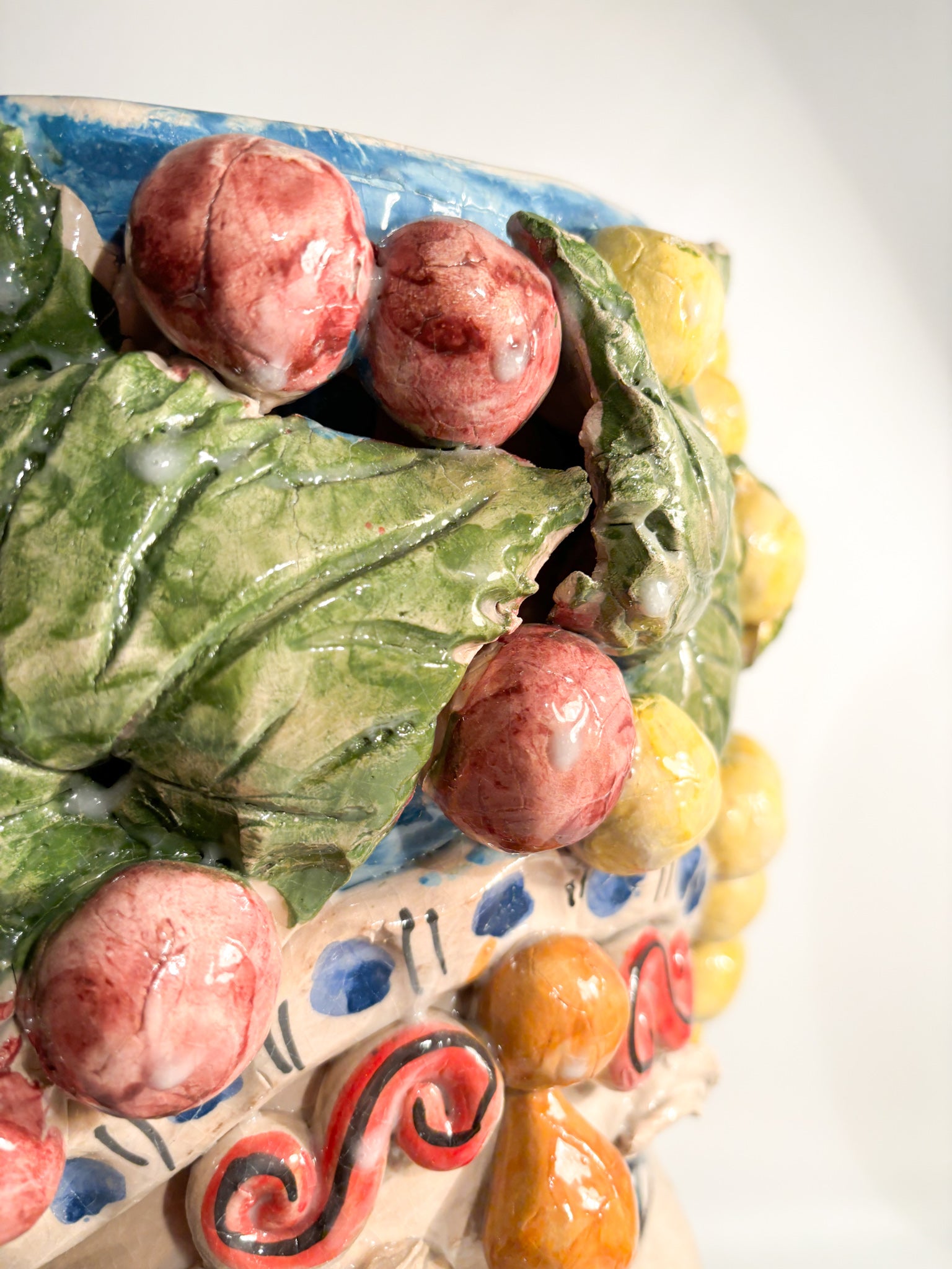 Male Moor's Head from Caltagirone by Ceramiche Germani from the 90s