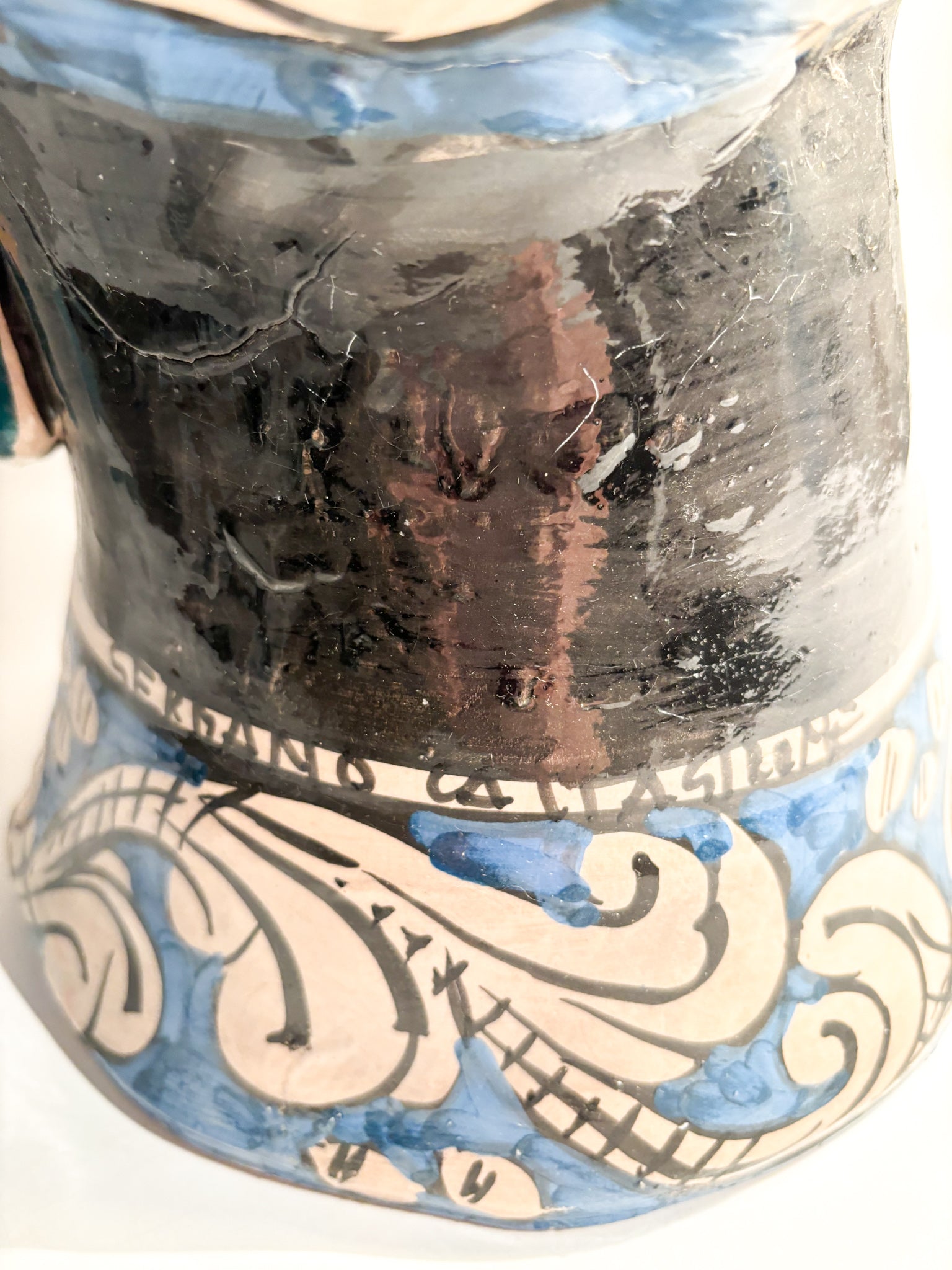 Female Moor's Head from Caltagirone by Ceramiche Germano from the 1990s