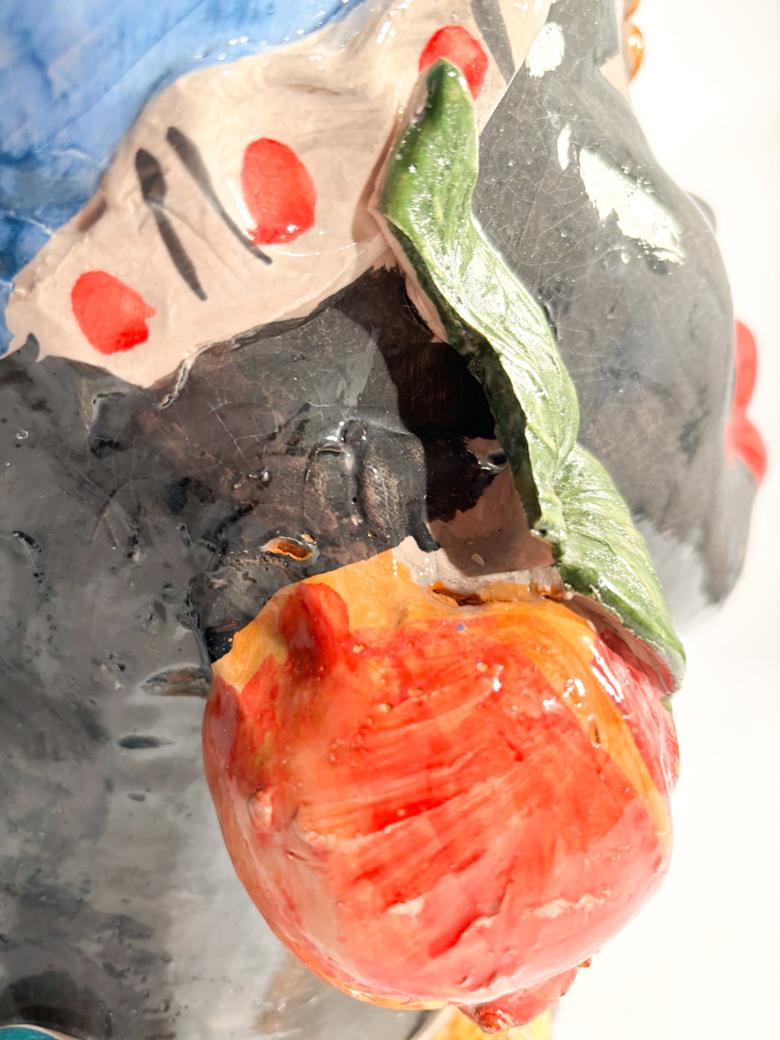 Female Moor's Head from Caltagirone by Ceramiche Germano from the 1990s