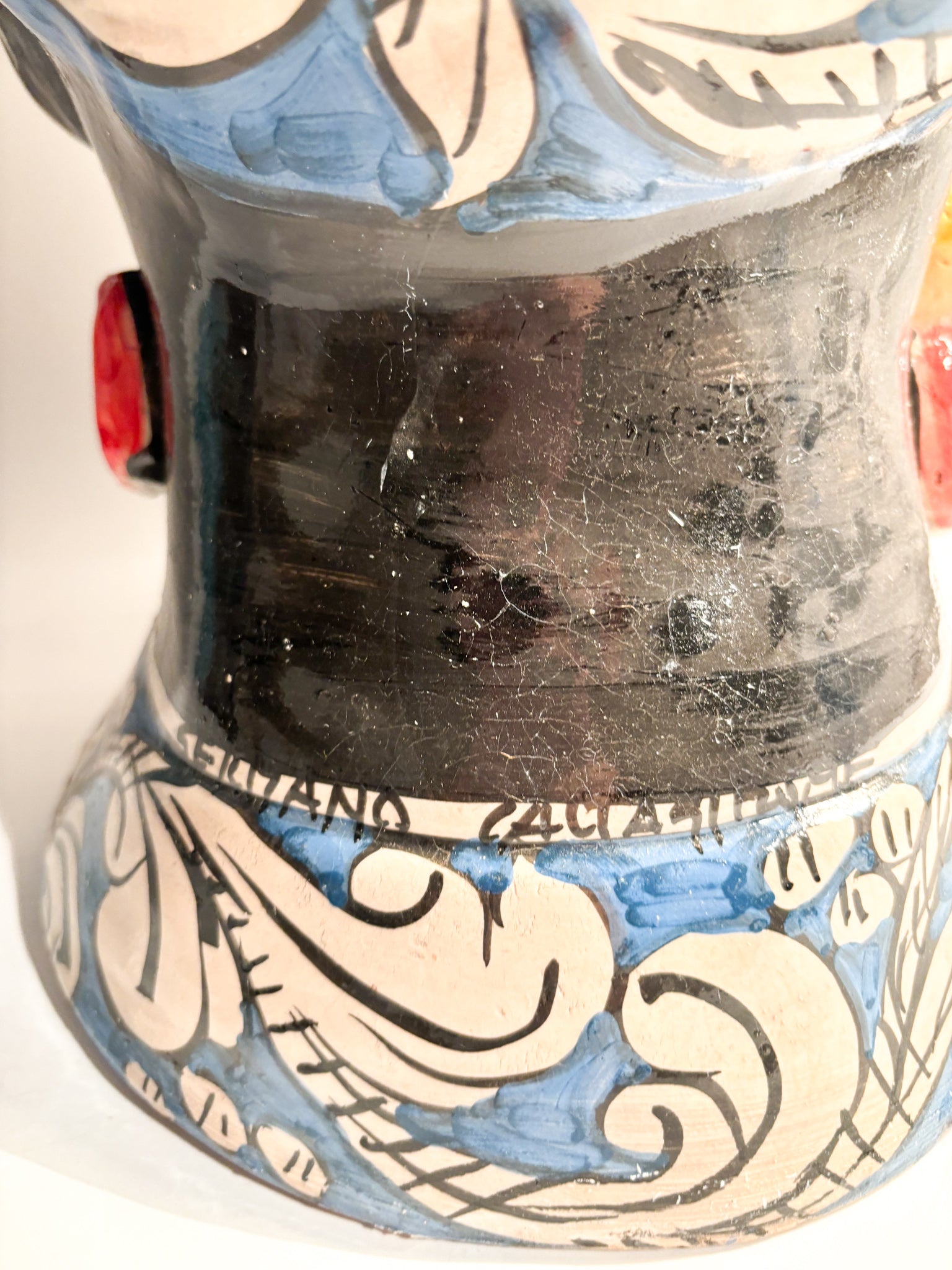 Male Moor's Head from Caltagirone by Ceramiche Germano from the 1990s