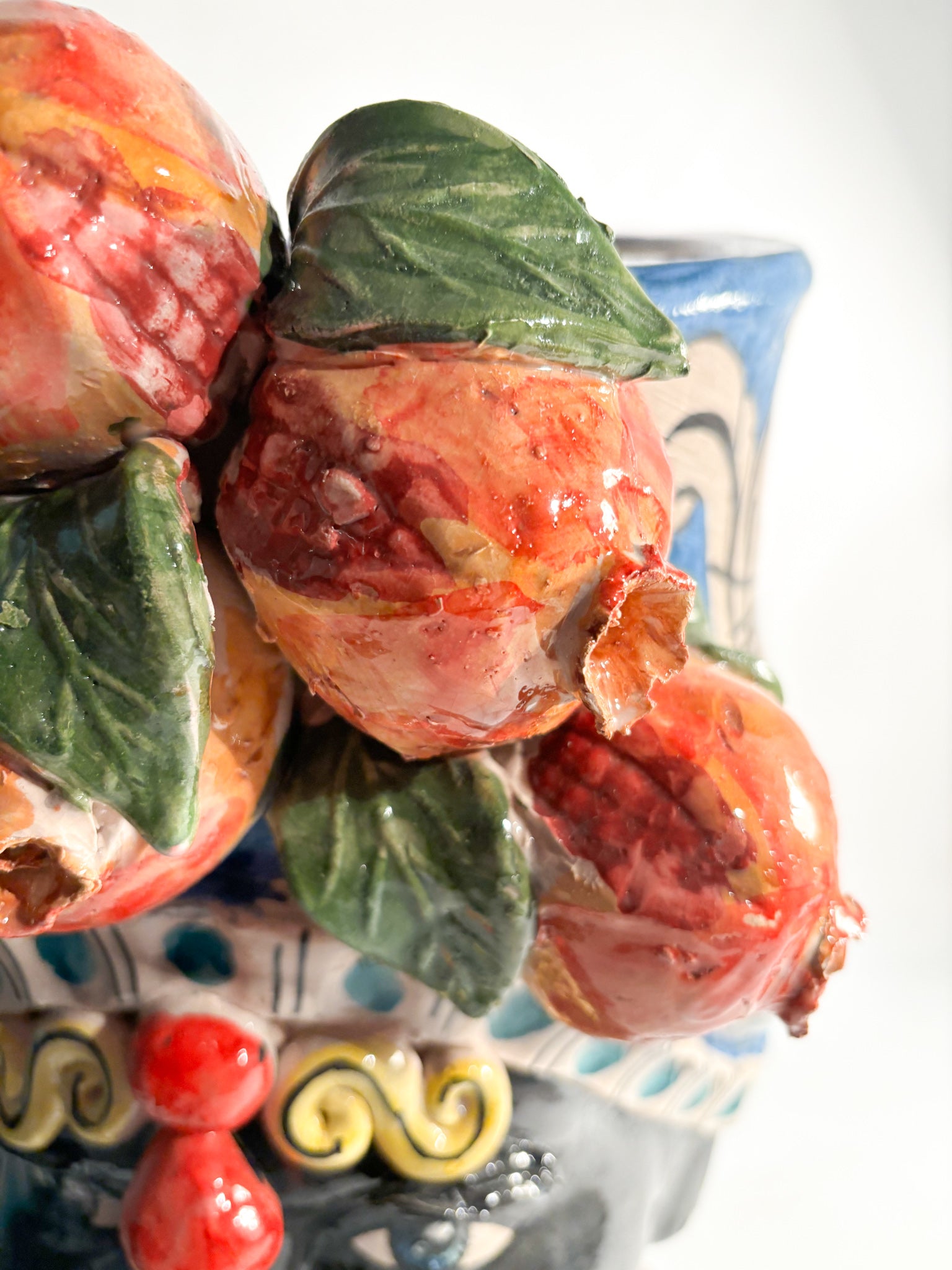 Male Moor's Head from Caltagirone by Ceramiche Germano from the 1990s