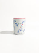 Vaso di Richard Ginori Riedizione Modello Alato di Gio Ponti