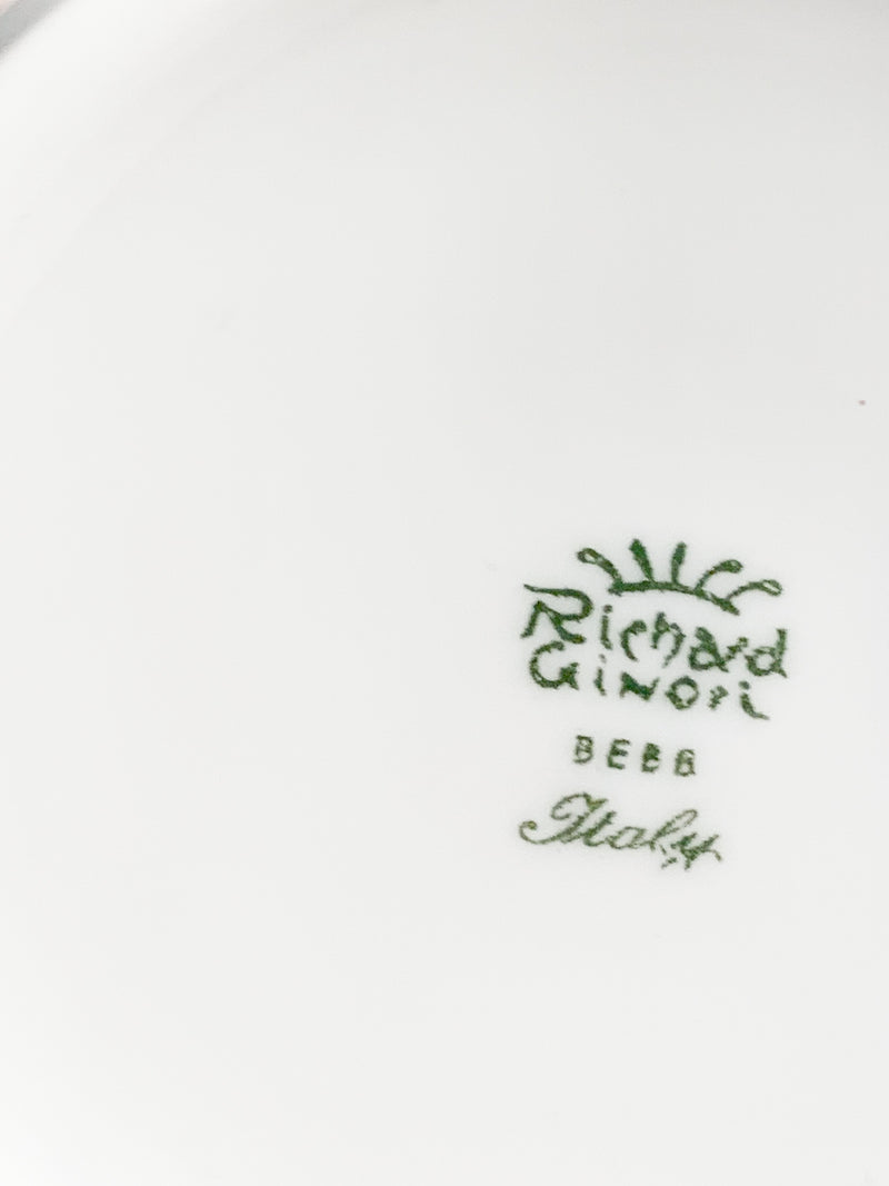 Vaso di Richard Ginori Riedizione Modello Alato di Gio Ponti