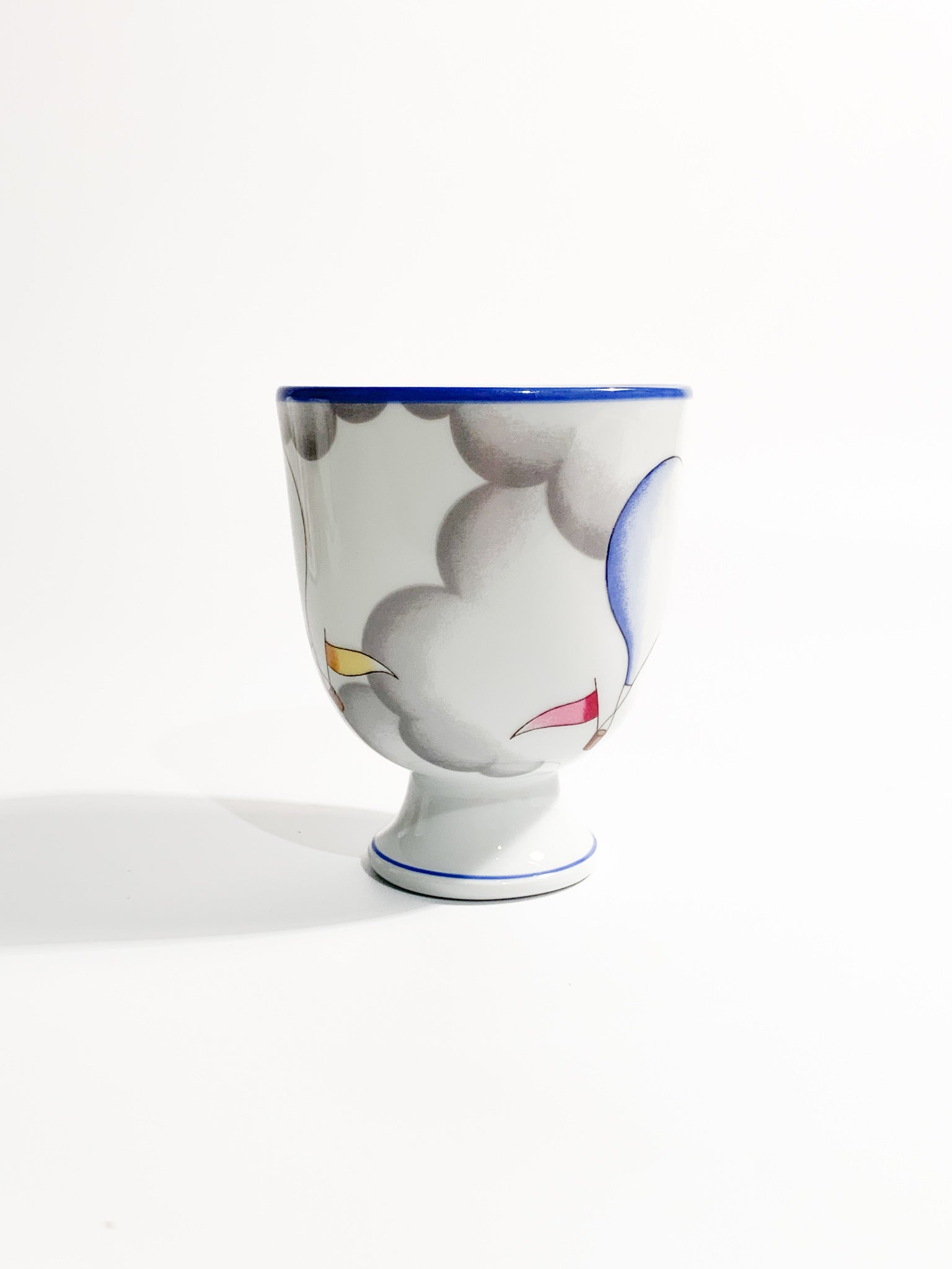 Coppa di Richard Ginori Riedizione del Modello Alato di Gio Ponti