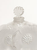 Lalique Crystal Perfume Bottle Deux Fleurs 80s