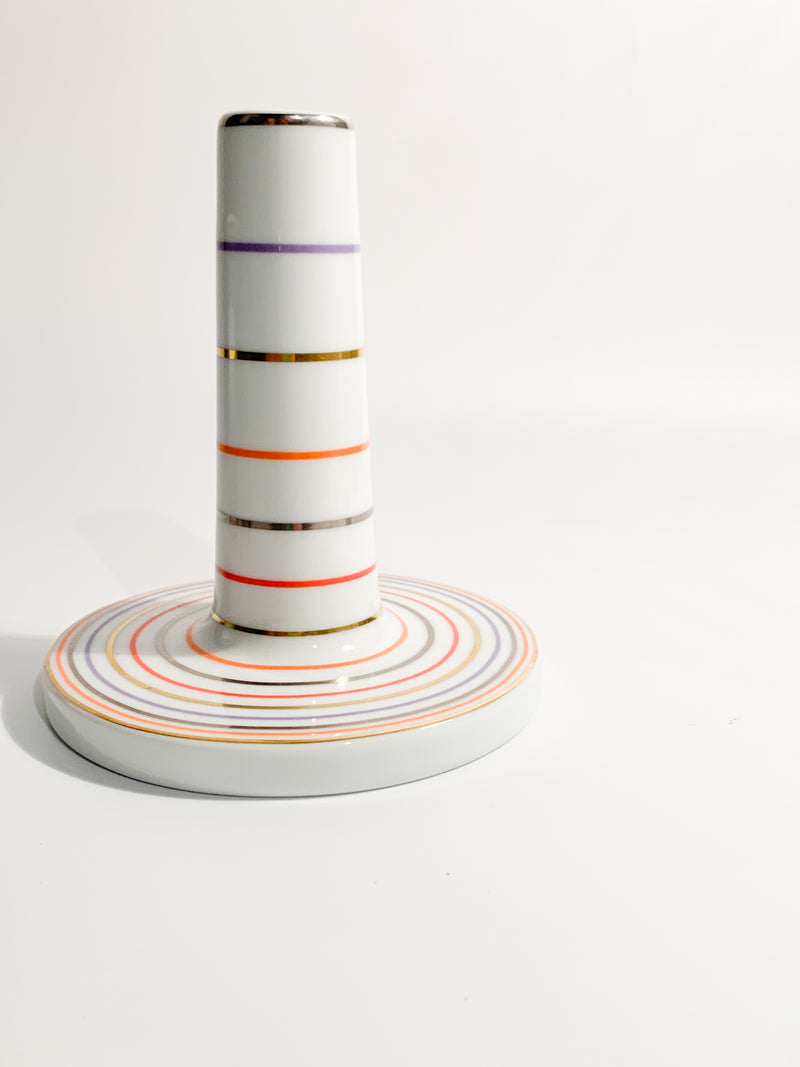 Porcelain Candle Holder by Rosenthal Studio Linie from the 1980s