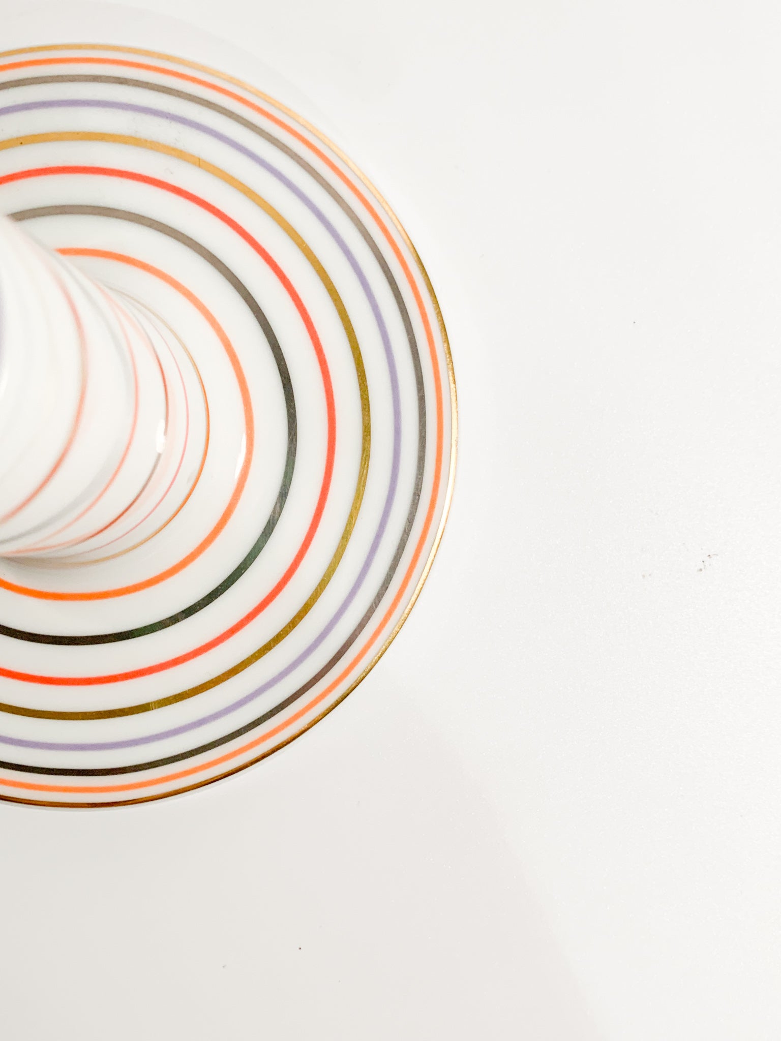 Porcelain Candle Holder by Rosenthal Studio Linie from the 1980s