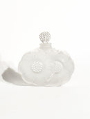 Lalique Crystal Perfume Bottle Deux Fleurs 80s