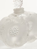 Lalique Crystal Perfume Bottle Deux Fleurs 80s