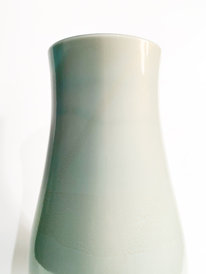 Murano Glass Vase by Venini Re-edition by Tomaso Buzzi from 1988