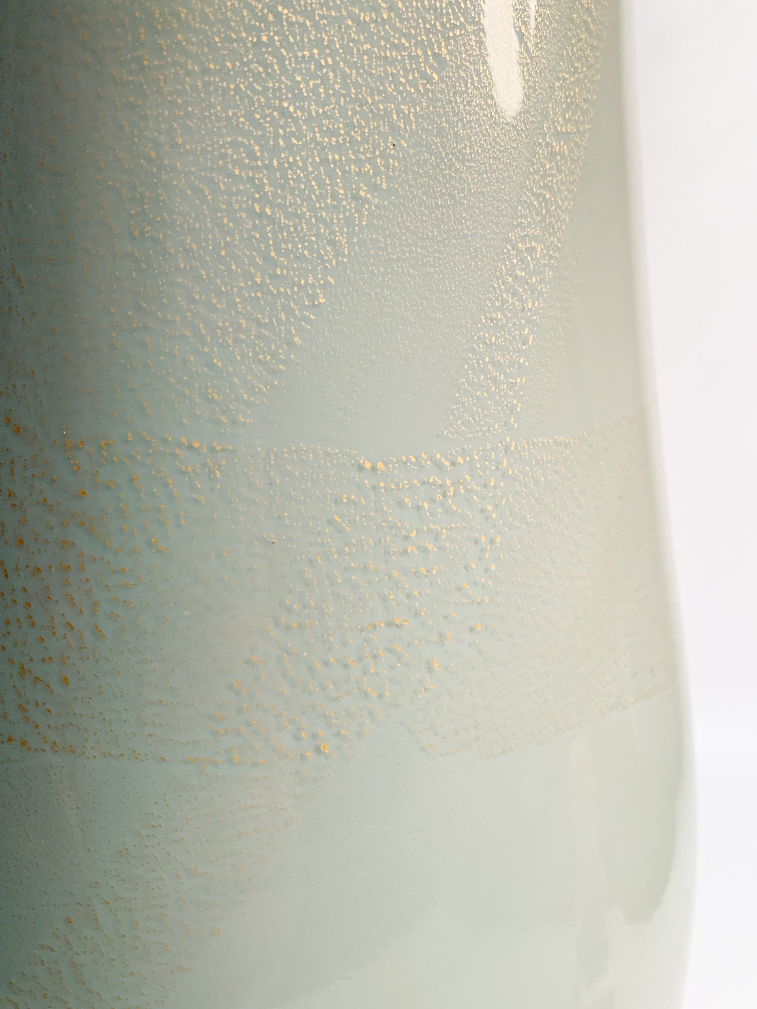 Vaso in Vetro di Murano di Venini Riedizione di Tomaso Buzzi del 1988