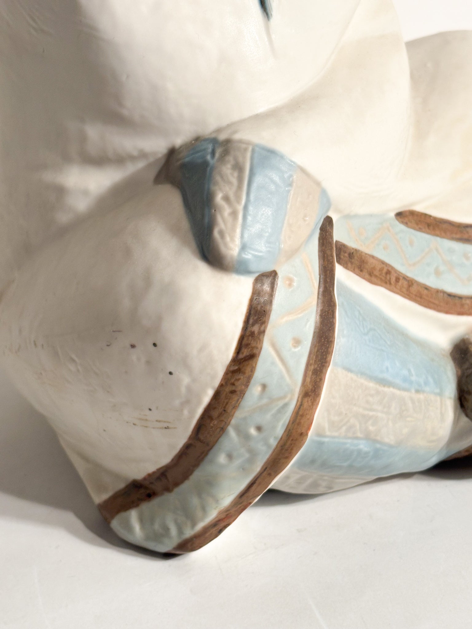 Scultura di Eschimese in Gres di Juan Huerta per Lladró Anni 90