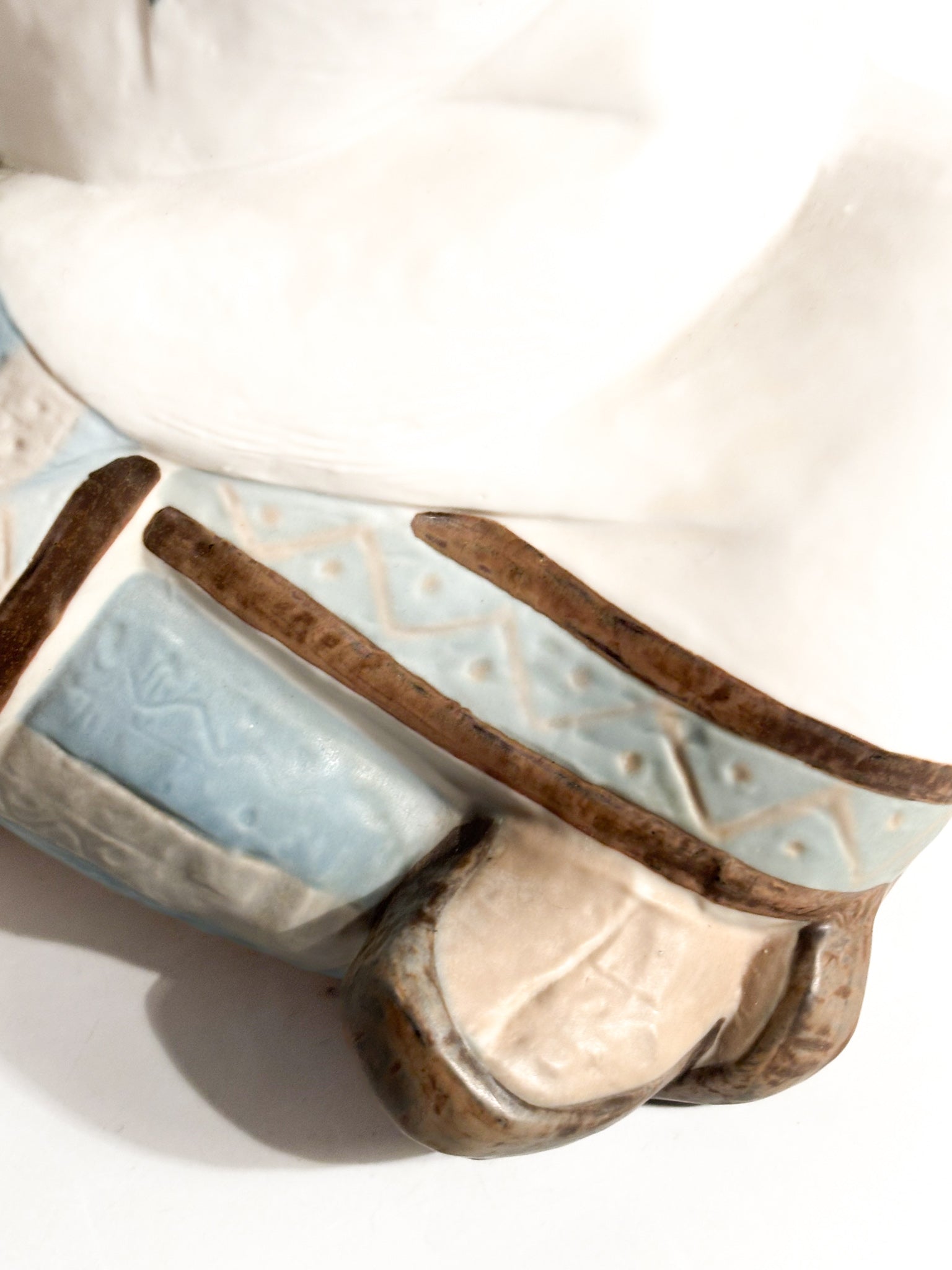 Scultura di Eschimese in Gres di Juan Huerta per Lladró Anni 90