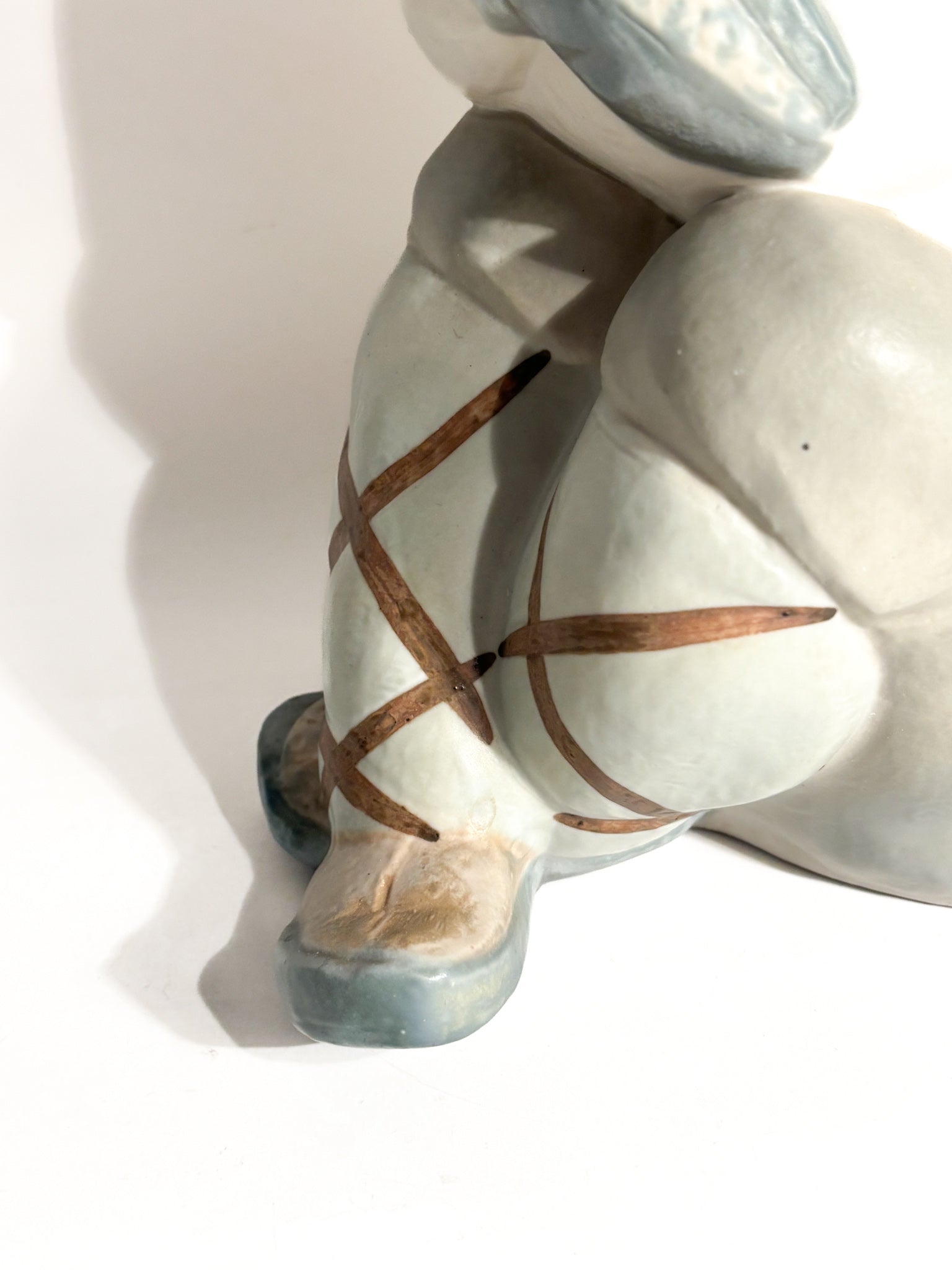 Scultura di Eschimese in Gres di Juan Huerta per Lladró Anni 90