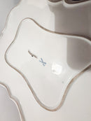 Meissen Ming Dragon Black Porcelain Tray from the 1980s