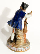 Statuina di Giovane in Porcellana di Capodimonte Anni 40