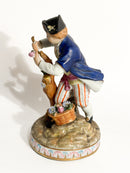 Statuina di Giovane in Porcellana di Capodimonte Anni 40