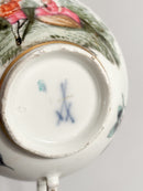 Tazzina da Caffè in Porcellana di Meissen Dipinta con Scene Classiche del 1800