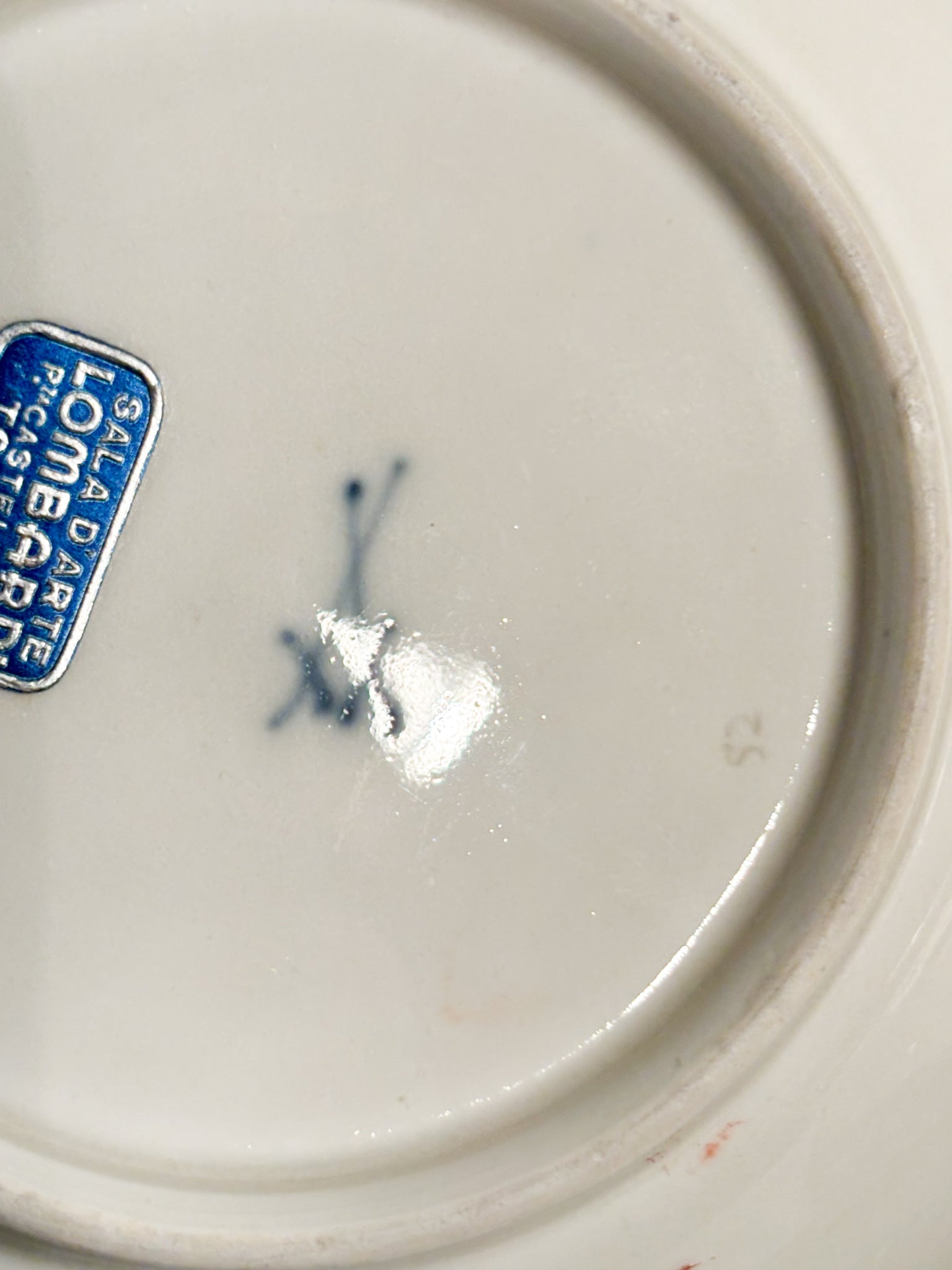 Meissen Porcelain Coffee Cup Painted with Classic Scenes from the 1800s