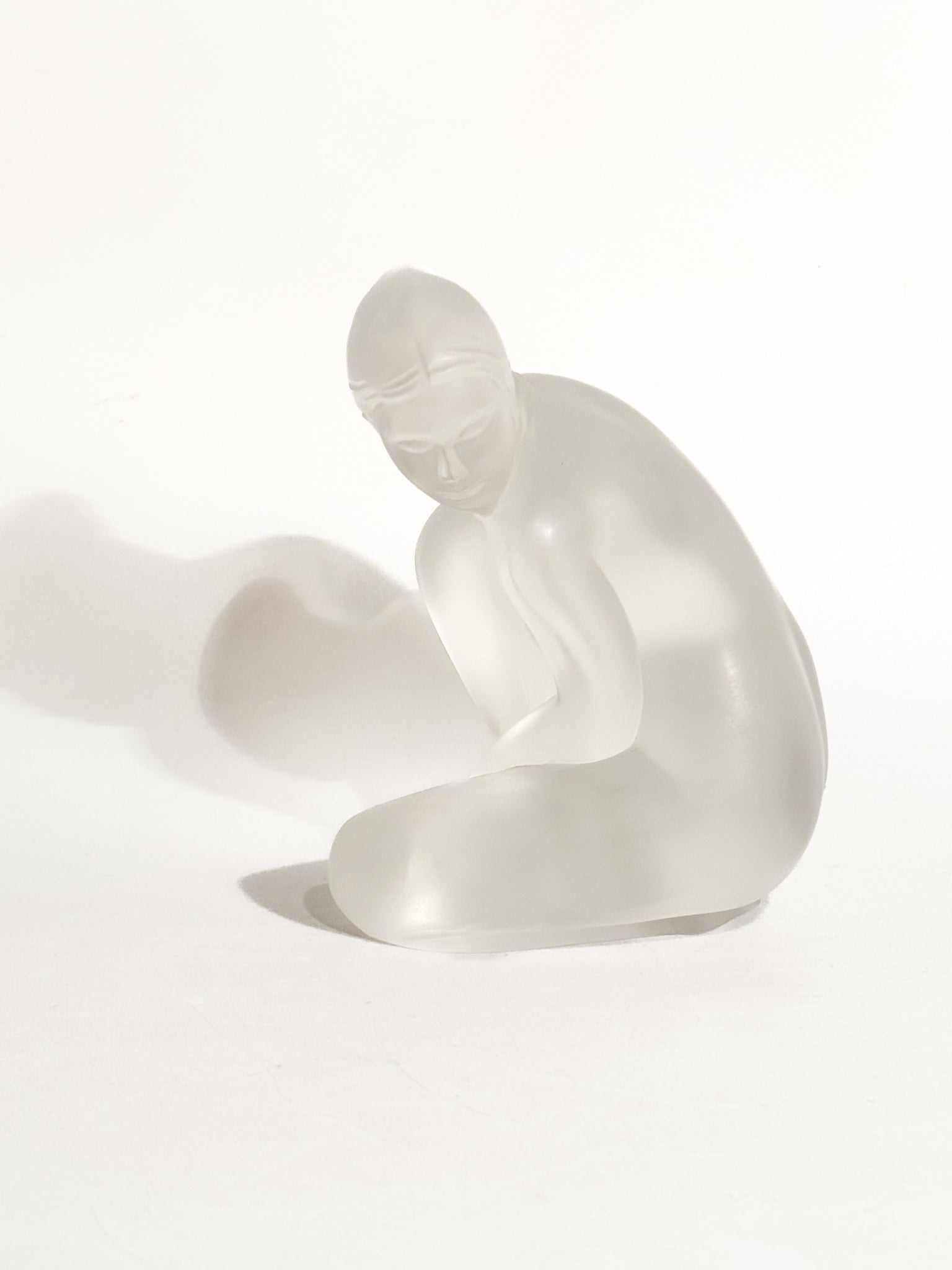 Statuina in Cristallo di Lalique 'Petite Vue Venus' Anni 90