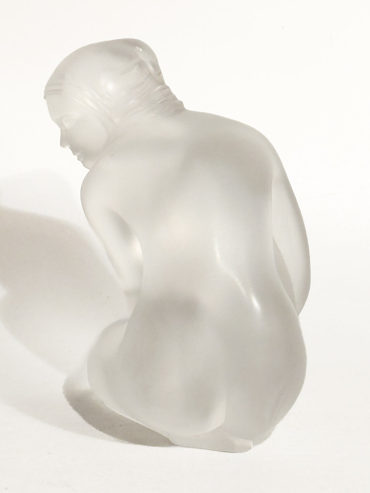 Statuina in Cristallo di Lalique 'Petite Vue Venus' Anni 90