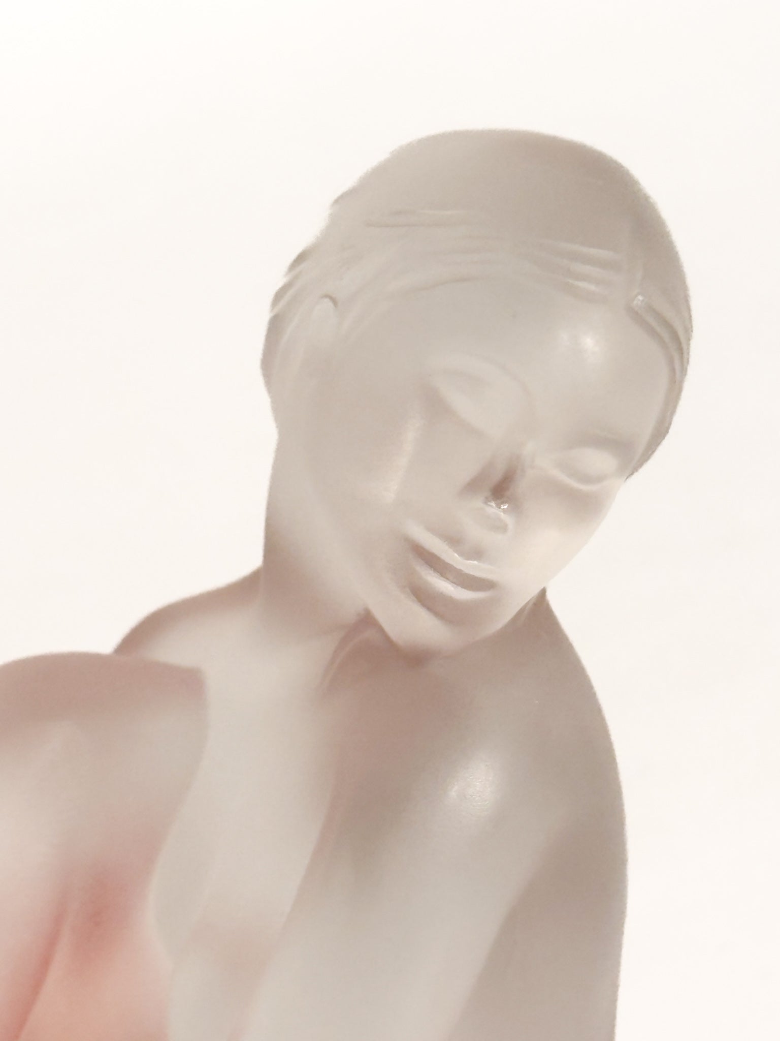 Statuina in Cristallo di Lalique 'Petite Vue Venus' Anni 90