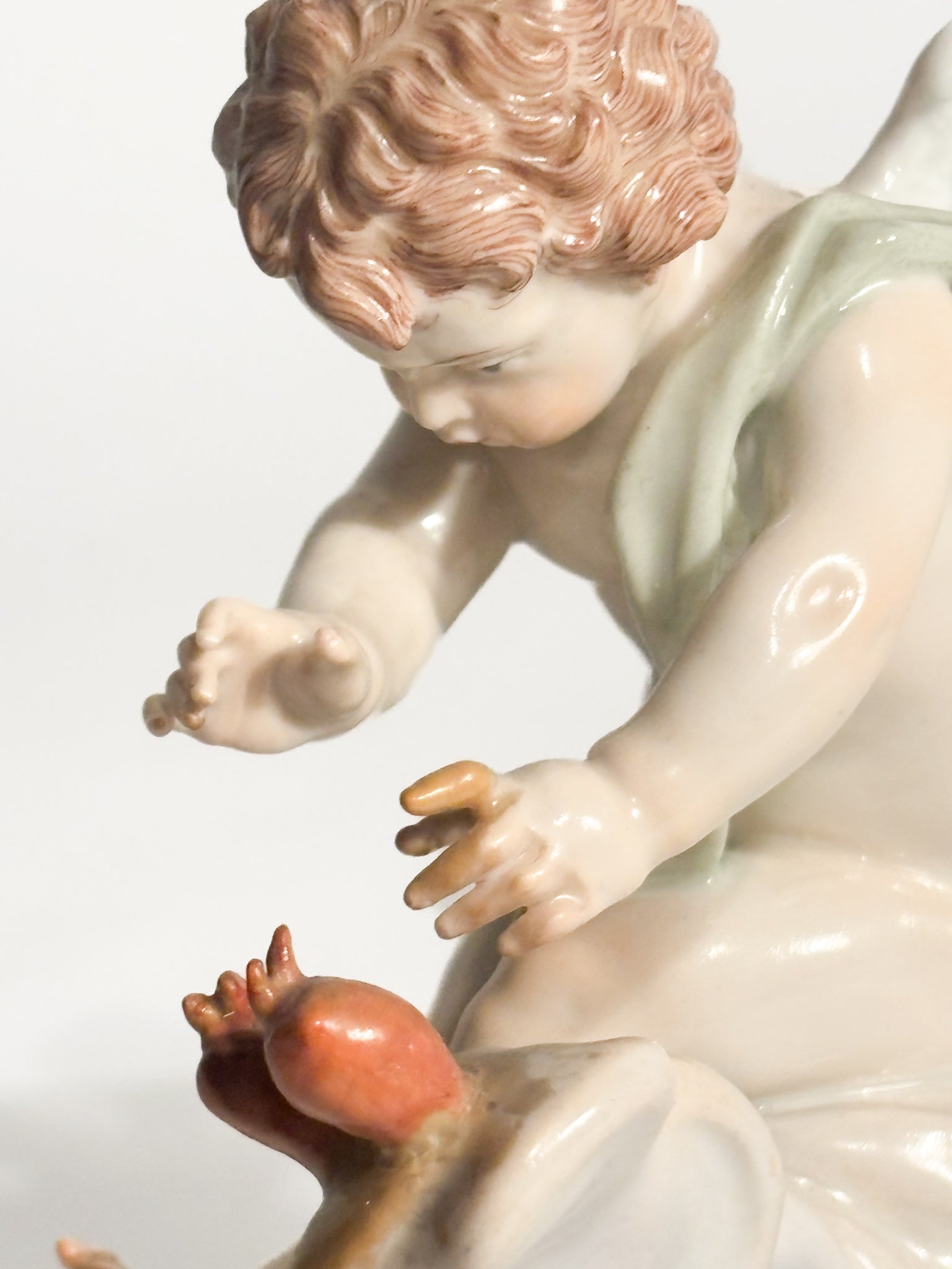 Meissen Porcelain Putto of Love Figurine from 1800