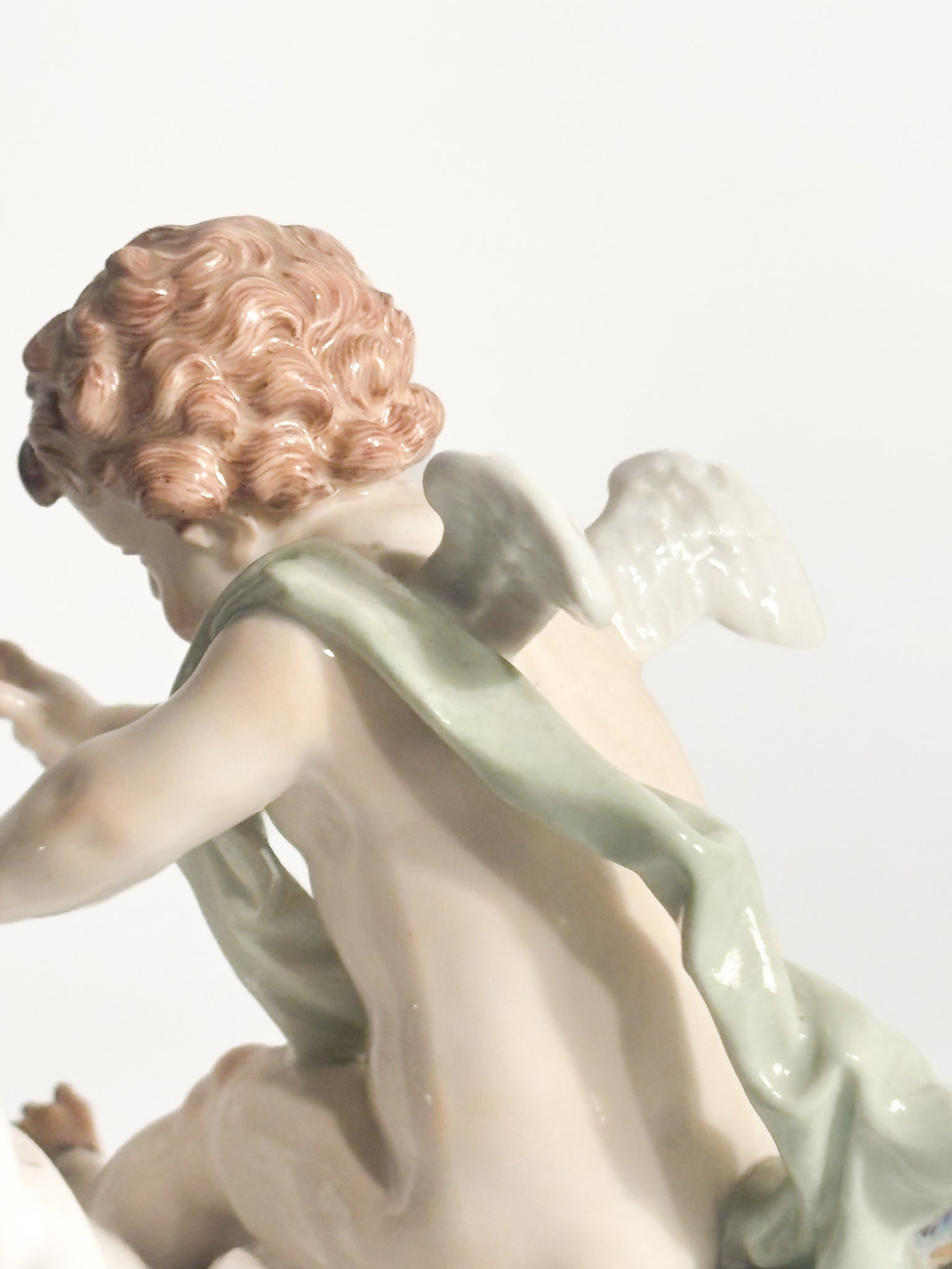 Meissen Porcelain Putto of Love Figurine from 1800
