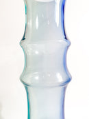 Light Blue and Blue Murano Glass Vase by Nason Bamboo from the 1980s