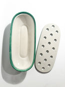 Ceramic Flower Holder Centerpiece by Giovanni Gariboldi for Richard Ginori, 1930s