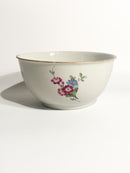 Meissen Porcelain Bowl Hand-Painted with Flowers Early Twentieth Century