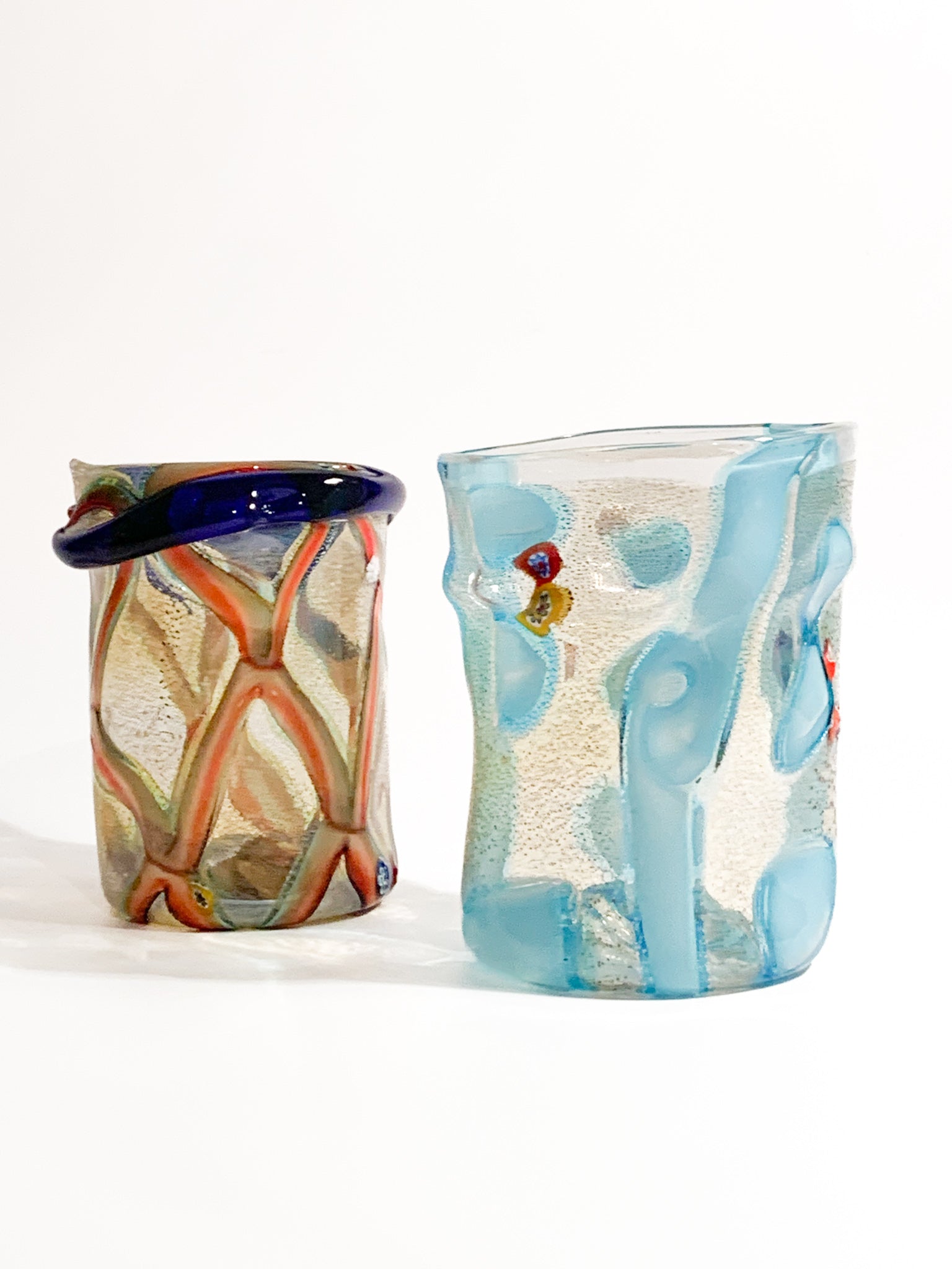 Goto de Fornasa in Light Blue Murano Glass from the 1980s