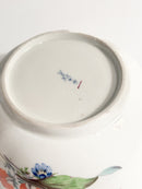 Meissen Porcelain Bowl Hand-Painted with Flowers Early Twentieth Century