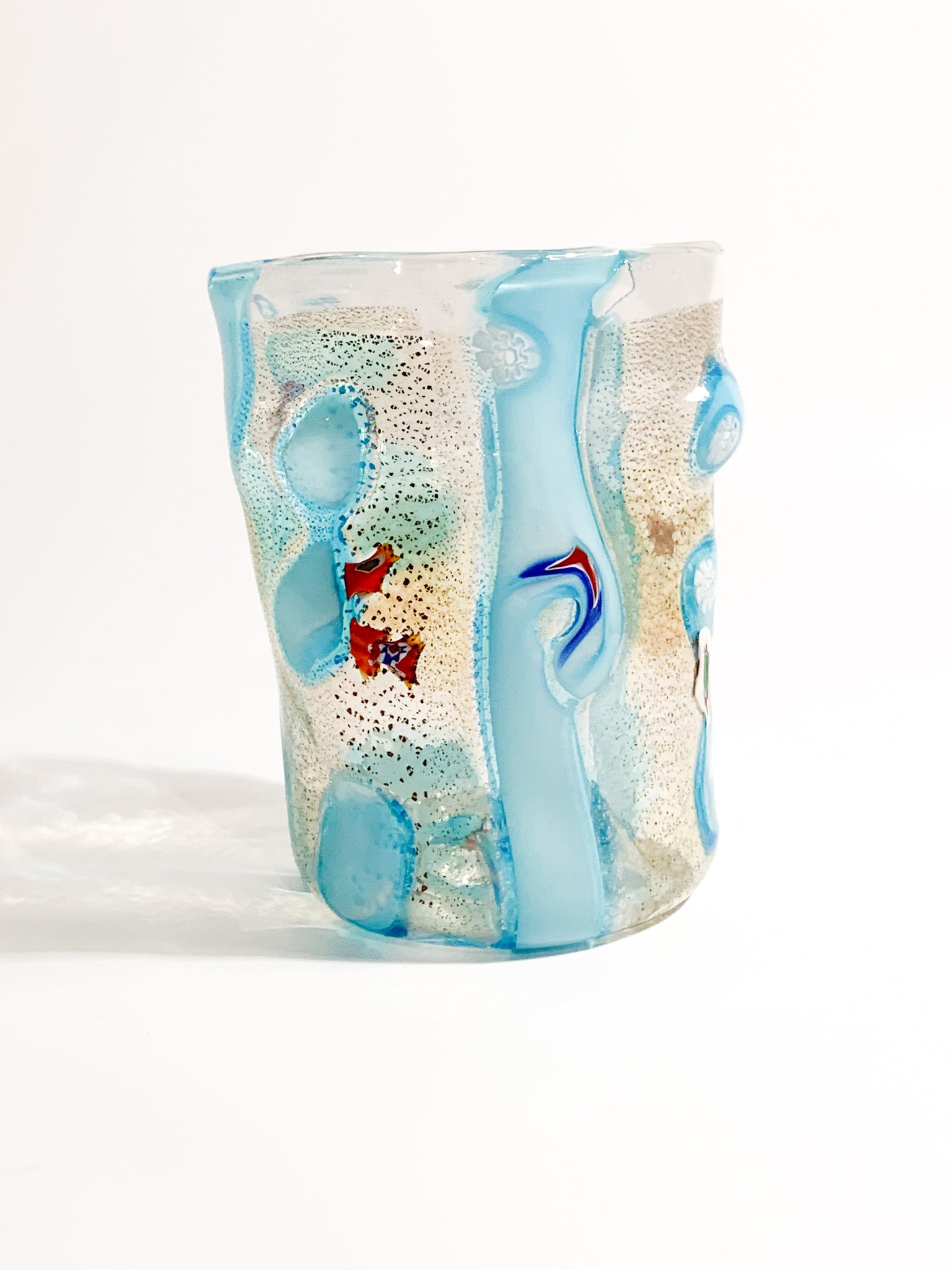 Goto de Fornasa in Light Blue Murano Glass from the 1980s