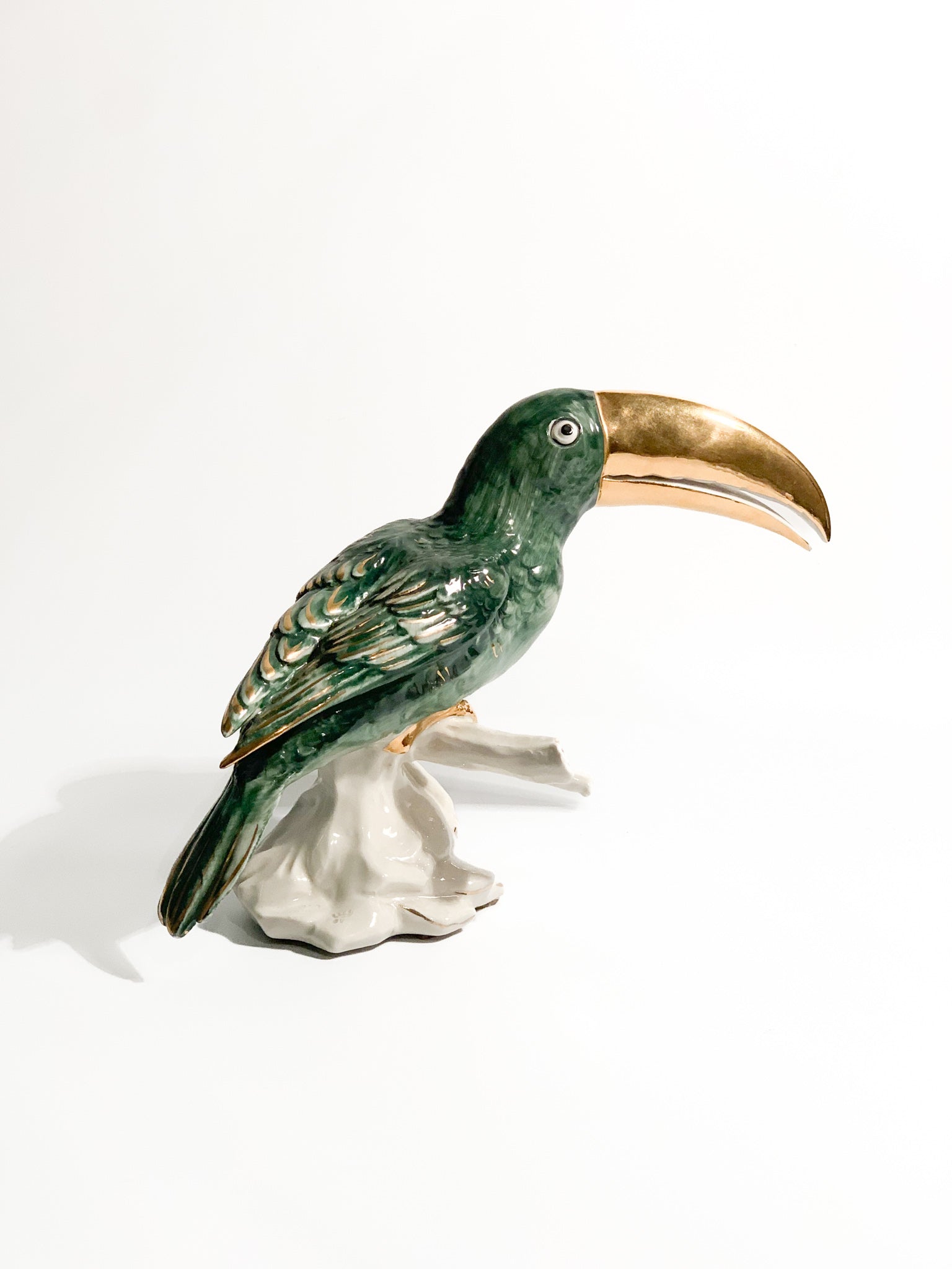 Italian Ceramic Sculpture of Tucano from the 1950s