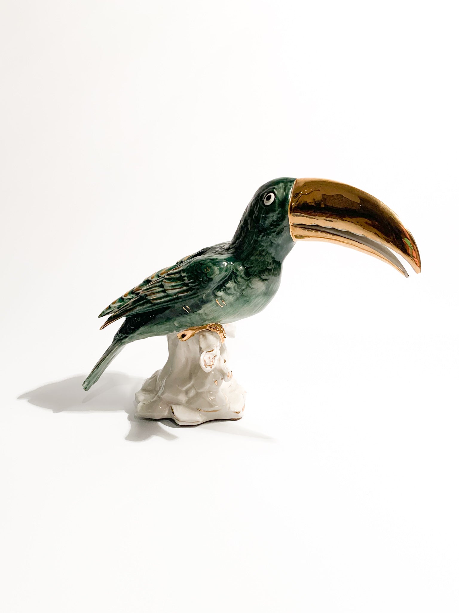 Italian Ceramic Sculpture of Tucano from the 1950s