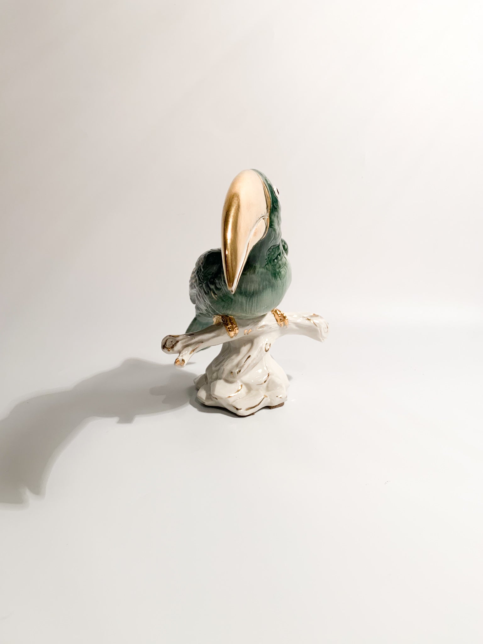 Italian Ceramic Sculpture of Tucano from the 1950s