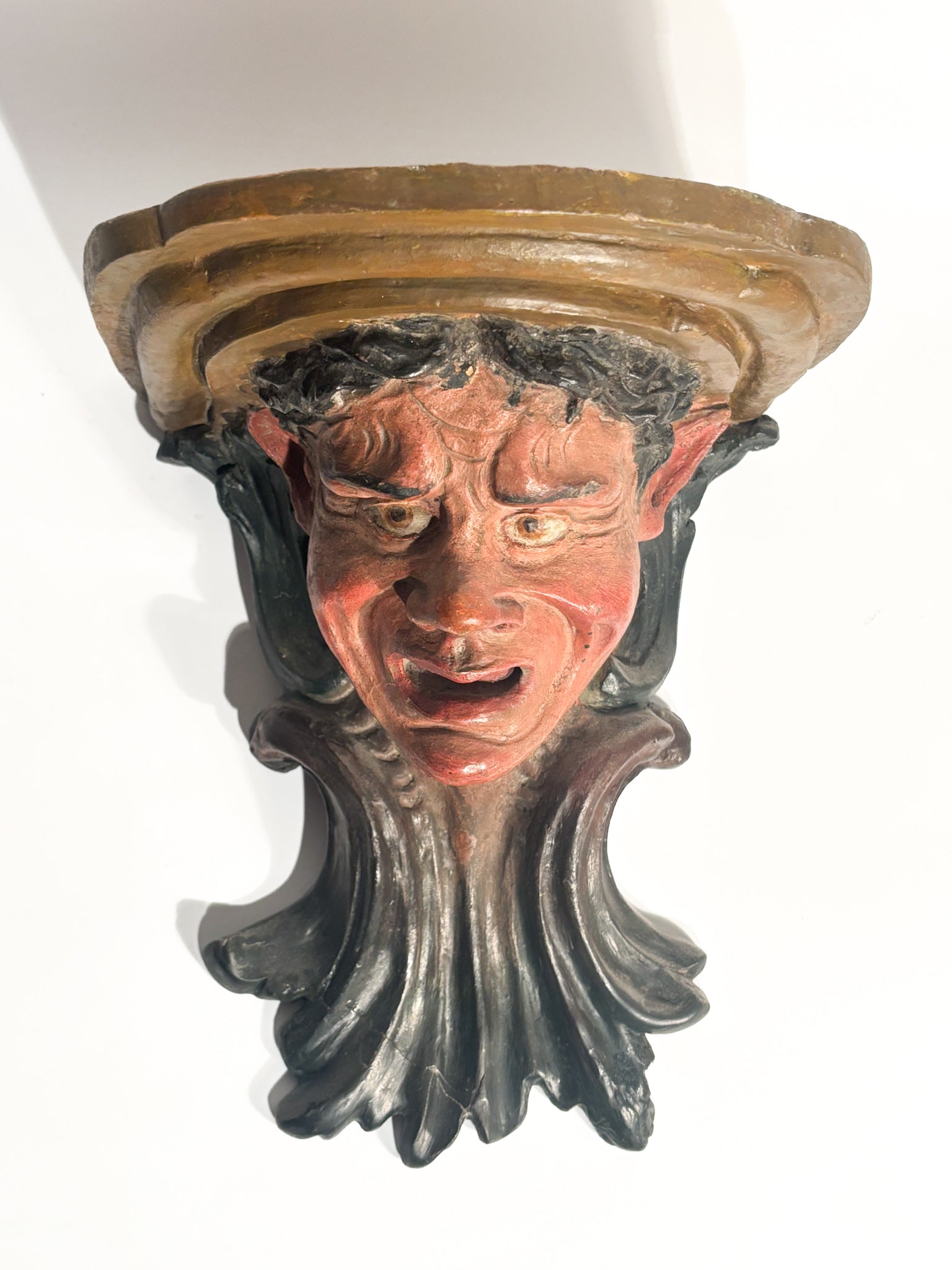 Pair of Terracotta Shelves Italian Production of the 18th Century