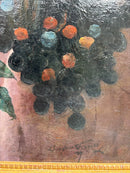 Dipinto Olio su Tela Ritratto Art Nouveau di Onofrio Ferrara Primi Novecento