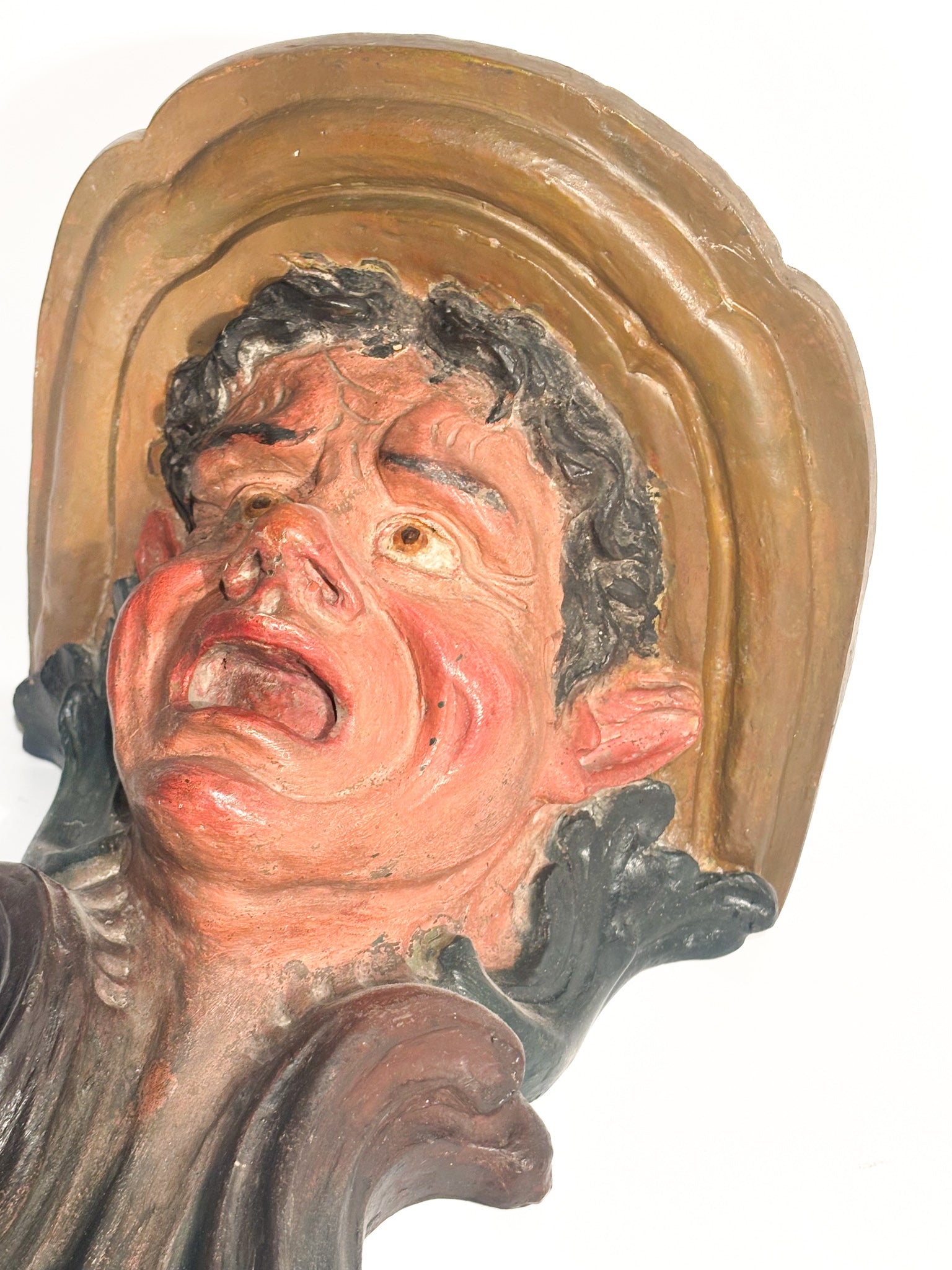 Pair of Terracotta Shelves Italian Production of the 18th Century