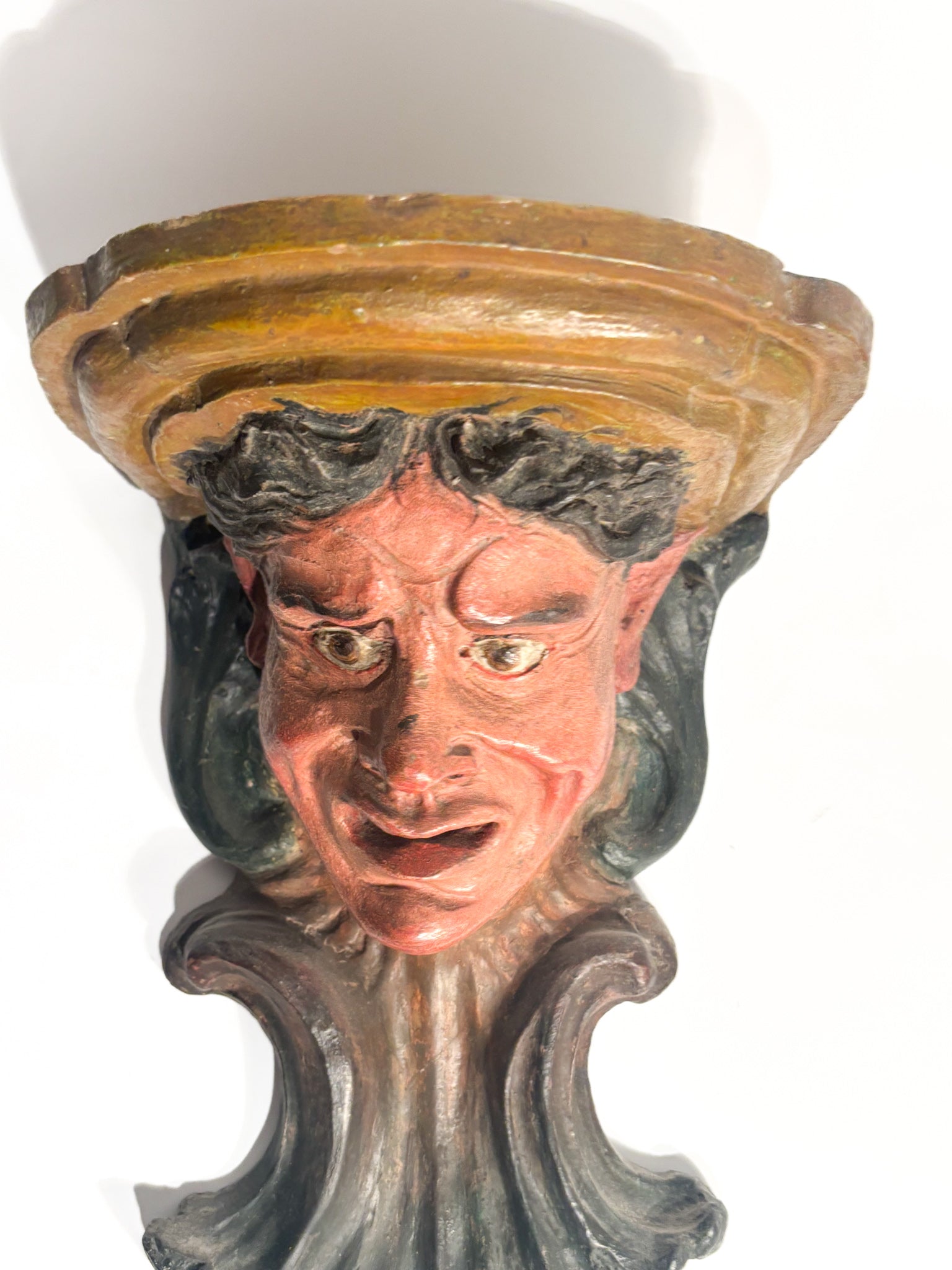 Pair of Terracotta Shelves Italian Production of the 18th Century