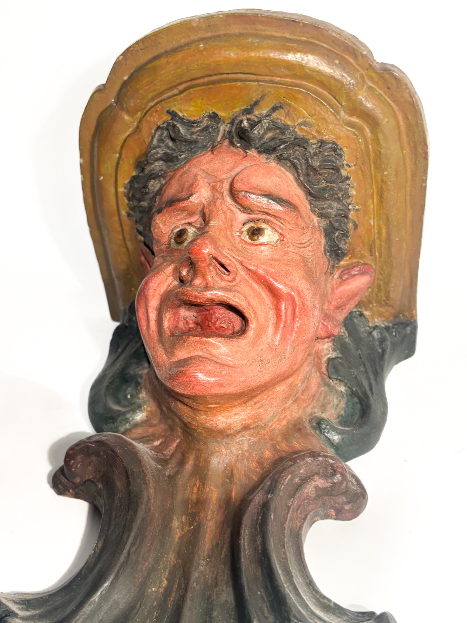 Pair of Terracotta Shelves Italian Production of the 18th Century