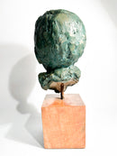Terracotta Sculpture of a Bust of a Young Man by Bruno Bambacaro, 1970s